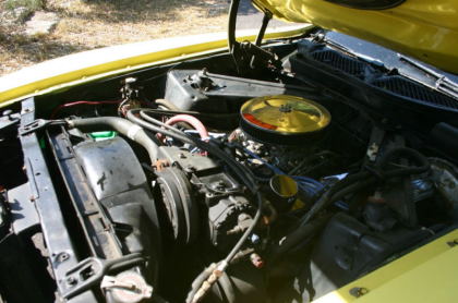 1971 Yellow Ford Mustang Mach 1