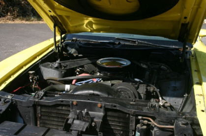 1971 Yellow Ford Mustang Mach 1