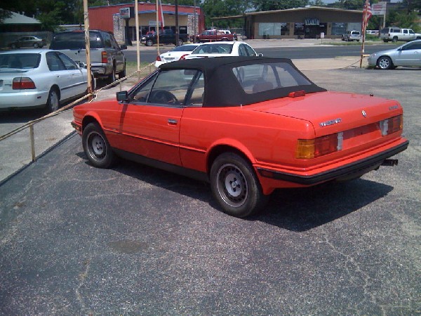 Maserati BiTurbo - photo by jeff barringer