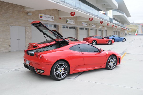 Ferrari Track Day at the Circuit Of The Americas Track in Austin, Texas 12/