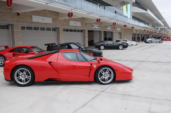 Ferrari Track Day at the Circuit Of The Americas Track in Austin, Texas 12/