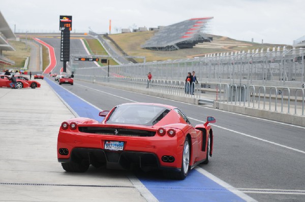 Ferrari Track Day at the Circuit Of The Americas Track in Austin, Texas 12/