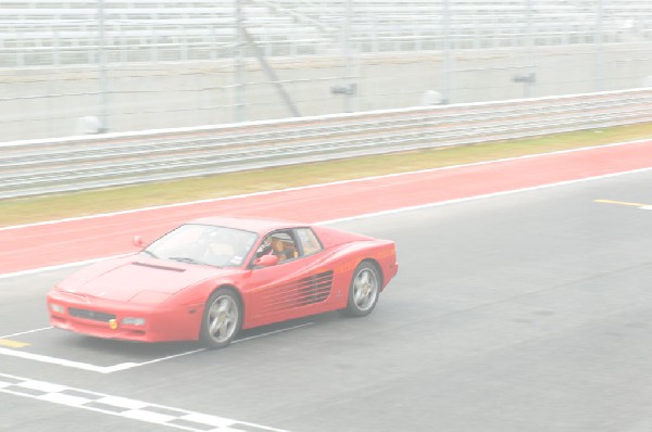 Ferrari Track Day at the Circuit Of The Americas Track in Austin, Texas 12/