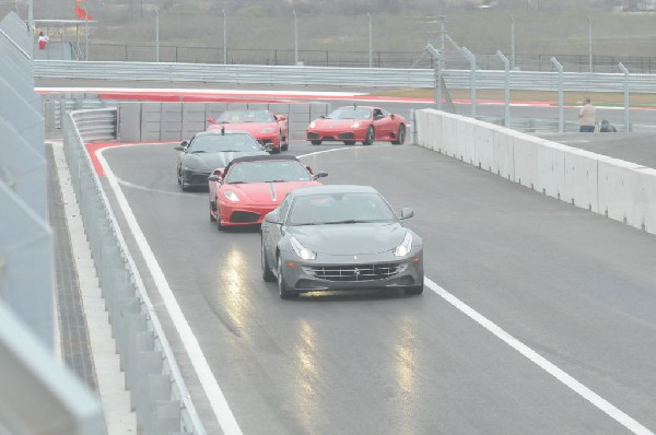 Ferrari Track Day at the Circuit Of The Americas Track in Austin, Texas 12/