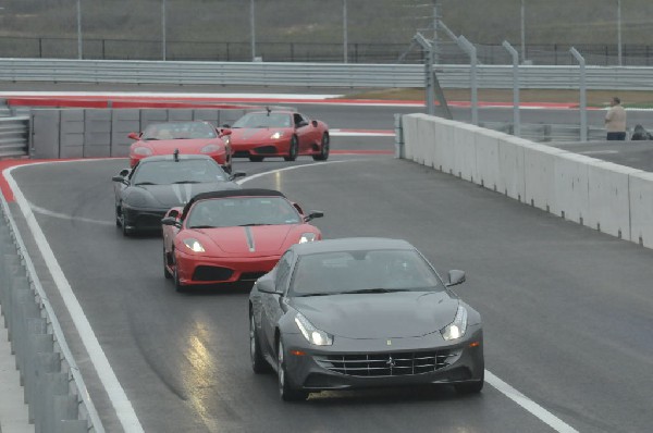 Ferrari Track Day at the Circuit Of The Americas Track in Austin, Texas 12/