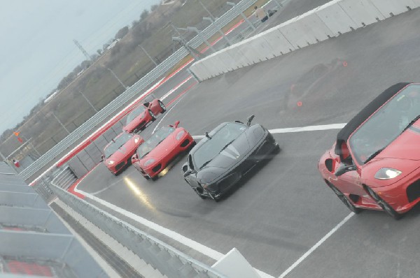 Ferrari Track Day at the Circuit Of The Americas Track in Austin, Texas 12/