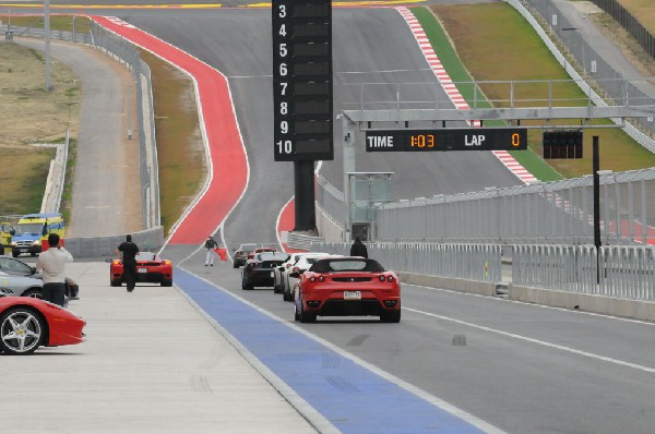 Ferrari Track Day at the Circuit Of The Americas Track in Austin, Texas 12/