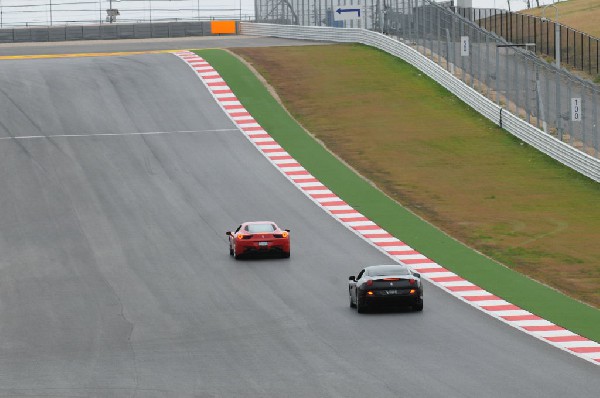 Ferrari Track Day at the Circuit Of The Americas Track in Austin, Texas 12/