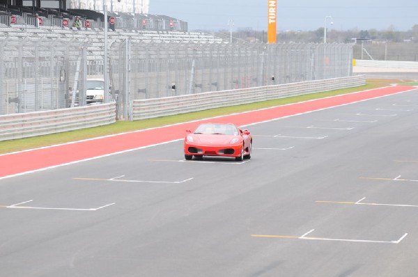 Ferrari Track Day at the Circuit Of The Americas Track in Austin, Texas 12/