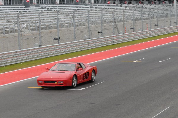 Ferrari Track Day at the Circuit Of The Americas Track in Austin, Texas 12/