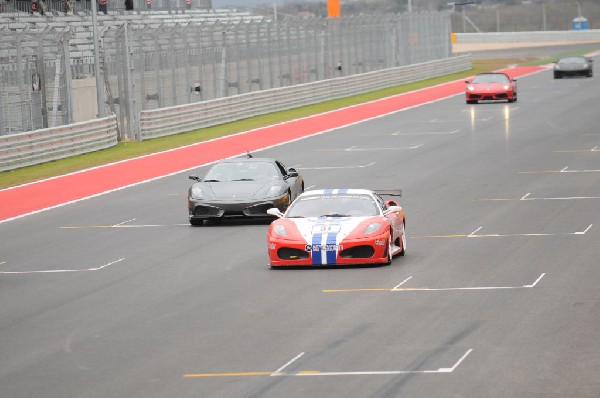 Ferrari Track Day at the Circuit Of The Americas Track in Austin, Texas 12/