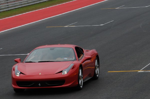 Ferrari Track Day at the Circuit Of The Americas Track in Austin, Texas 12/