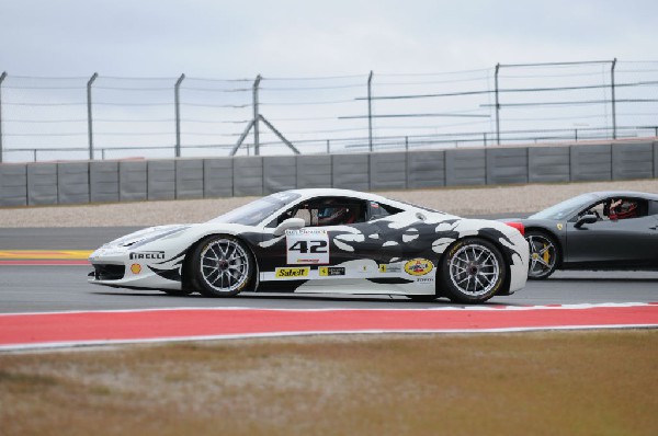 Ferrari Track Day at the Circuit Of The Americas Track in Austin, Texas 12/