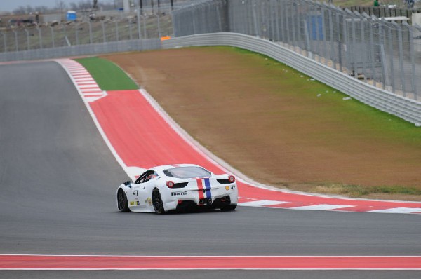 Ferrari Track Day at the Circuit Of The Americas Track in Austin, Texas 12/