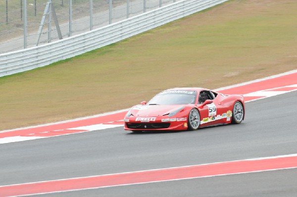 Ferrari Track Day at the Circuit Of The Americas Track in Austin, Texas 12/