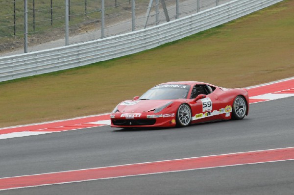 Ferrari Track Day at the Circuit Of The Americas Track in Austin, Texas 12/