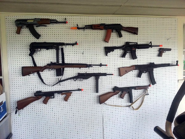 My airsoft collection
