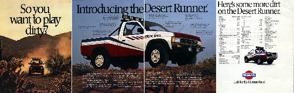 Nissan Desert Runner 4x4 Brochure