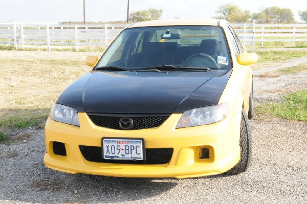 kingsnake racing 2003.5 MazdaSpeed Protege gets blacked out