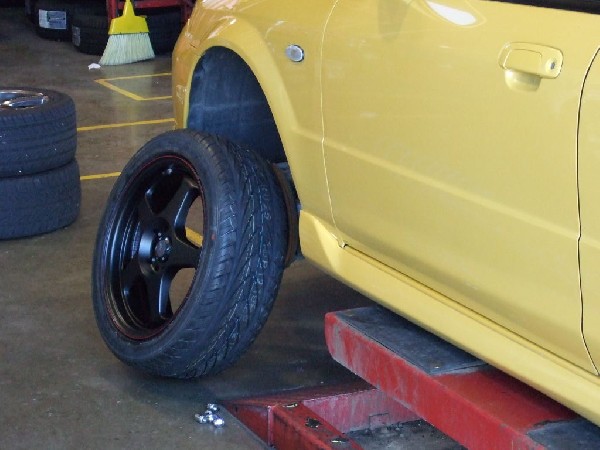Mazdaspeed Wheel/Tire Upgrade